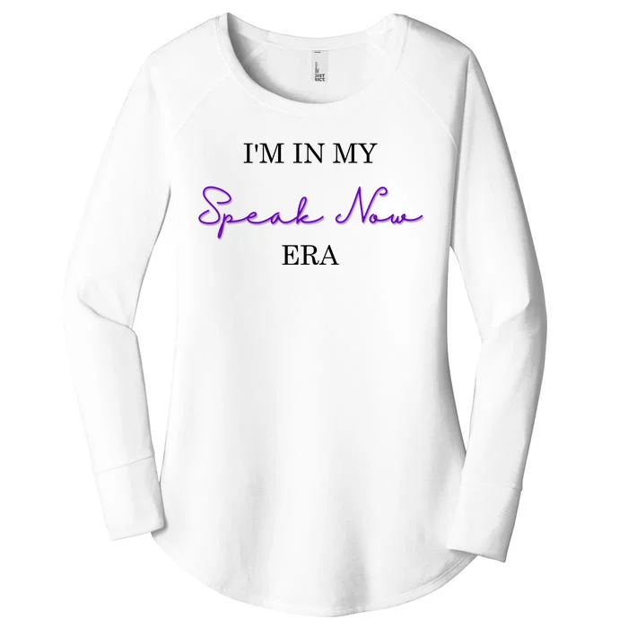 In My Speak Now Era Women's Perfect Tri Tunic Long Sleeve Shirt