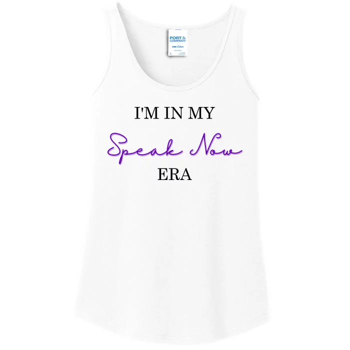 In My Speak Now Era Ladies Essential Tank