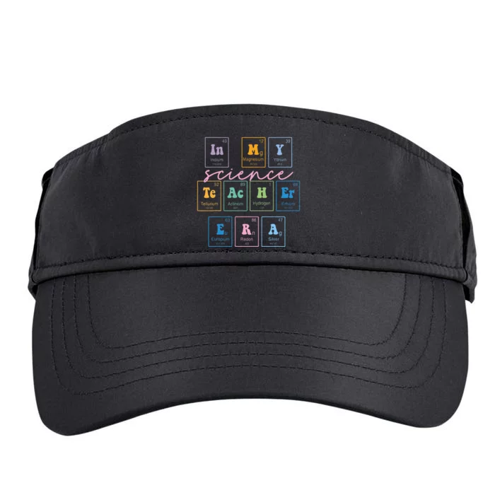 In My Science Teacher Era Funny Science Teacher Adult Drive Performance Visor