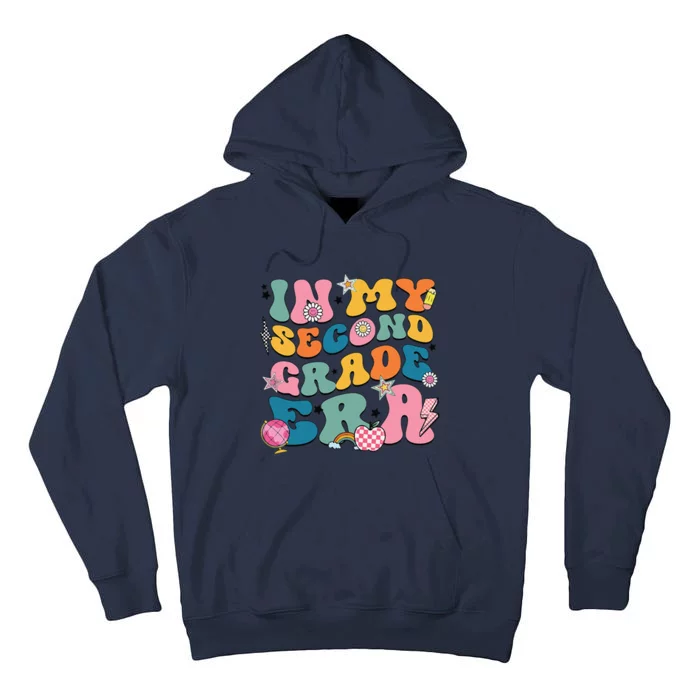 In My Second Grade Era Back To School 2nd Grade Teacher Tall Hoodie