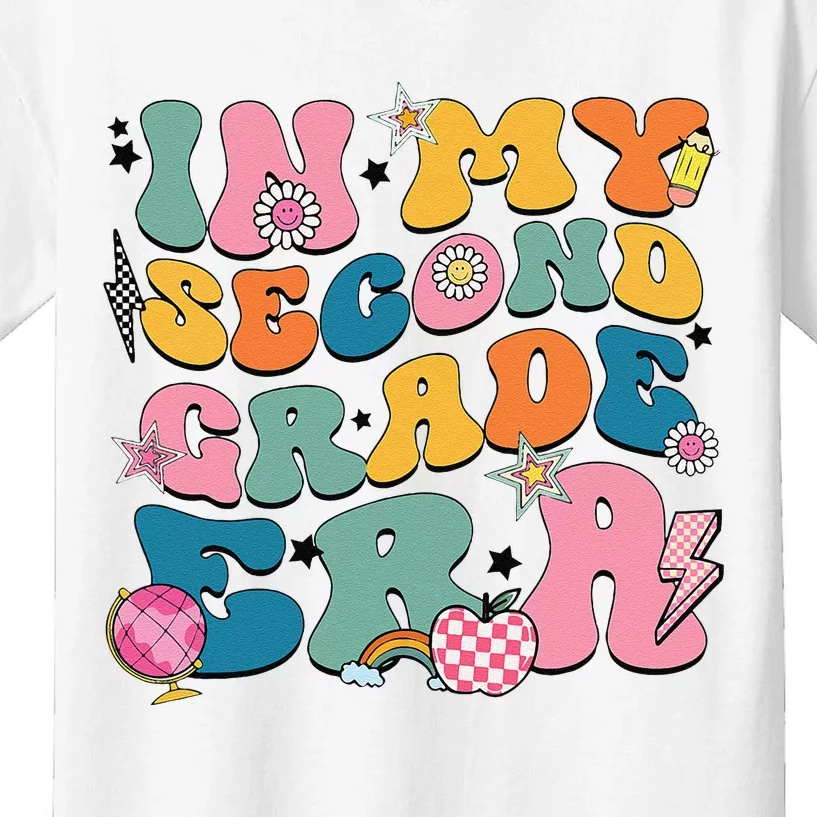 In My Second Grade Era Back To School 2nd Grade Teacher Kids T-Shirt