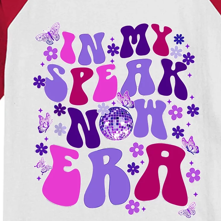 In My Speak Now Era Groovy Speak Now Era Kids Colorblock Raglan Jersey