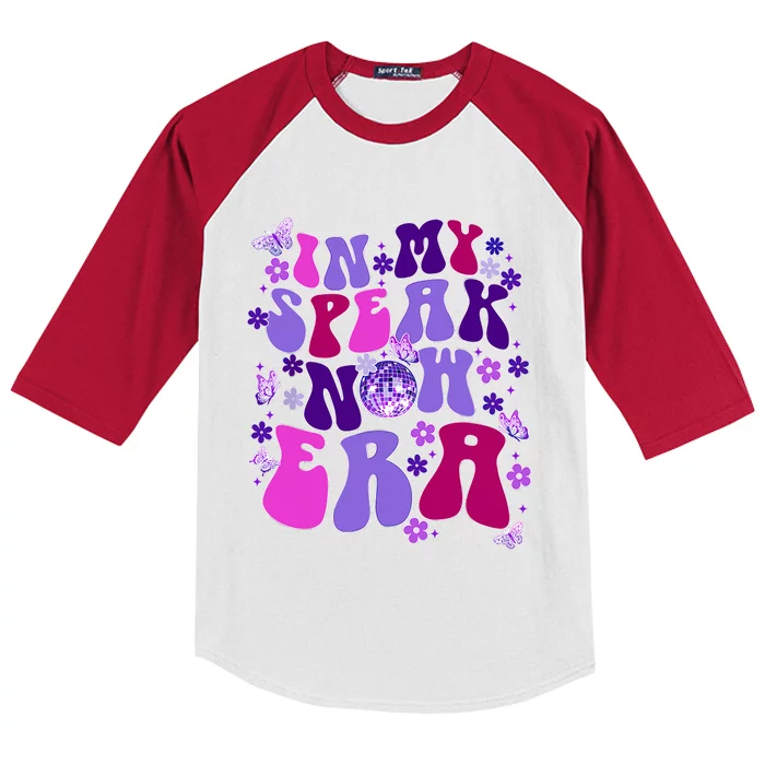 In My Speak Now Era Groovy Speak Now Era Kids Colorblock Raglan Jersey