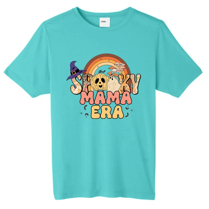 In My Spooky Mama Era Halloween Groovy Witchy Spooky Mama Cool Gift ChromaSoft Performance T-Shirt