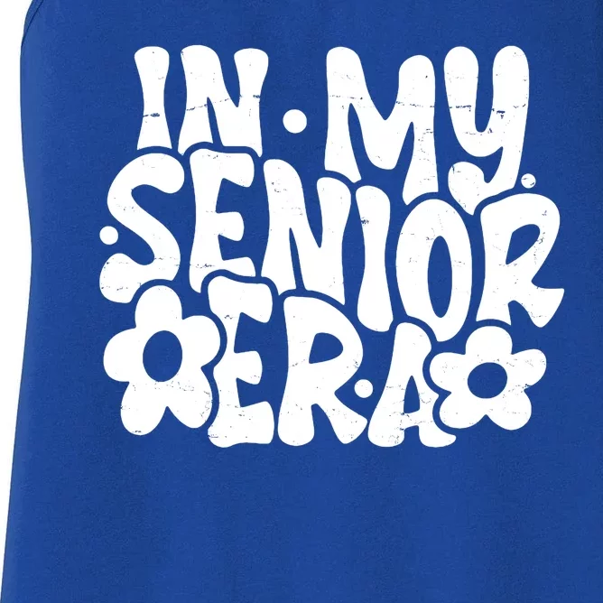 In My Senior Era School Graduation Graduate Women's Racerback Tank