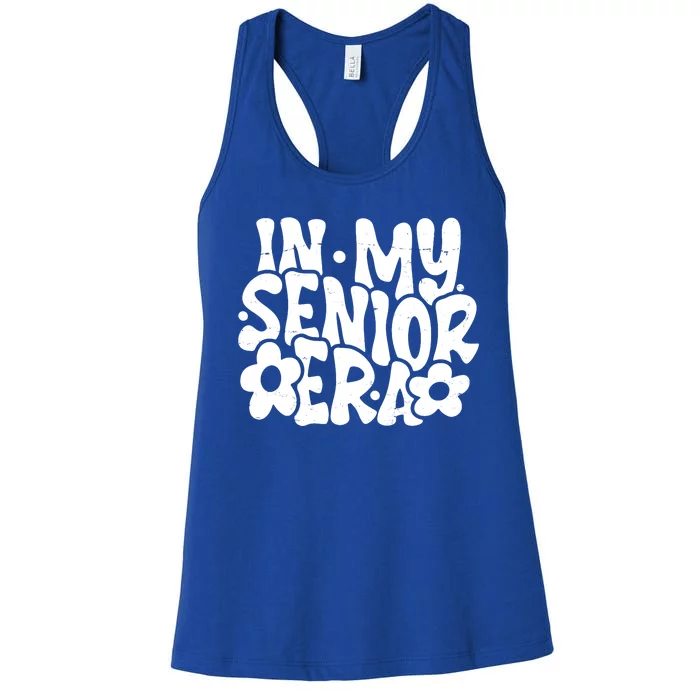 In My Senior Era School Graduation Graduate Women's Racerback Tank