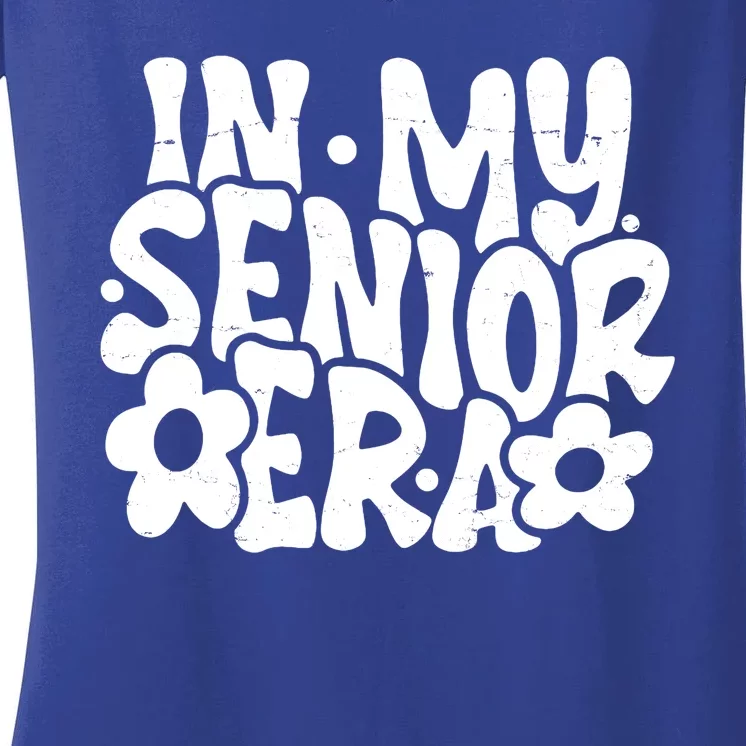 In My Senior Era School Graduation Graduate Women's V-Neck T-Shirt