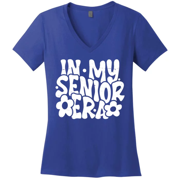 In My Senior Era School Graduation Graduate Women's V-Neck T-Shirt