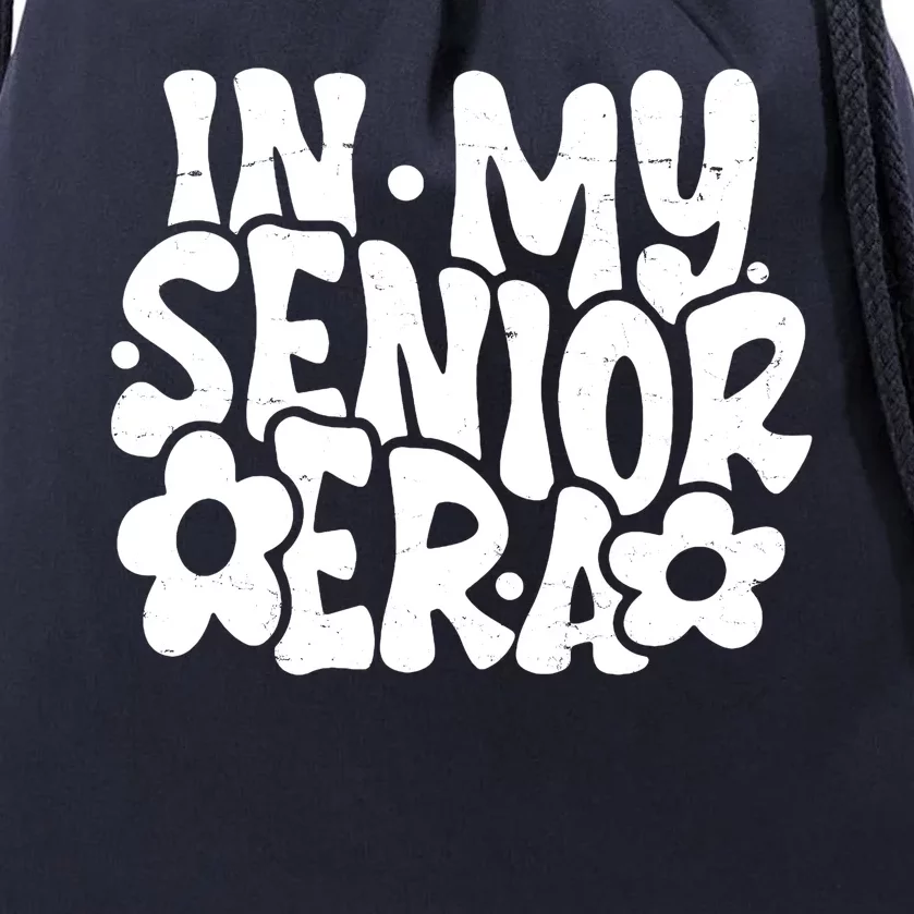 In My Senior Era School Graduation Graduate Drawstring Bag