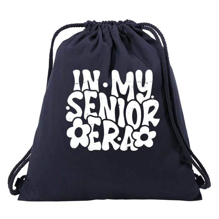 In My Senior Era School Graduation Graduate Drawstring Bag