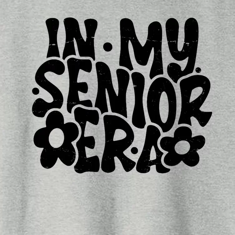 In My Senior Era School Graduation Graduate Women's Crop Top Tee