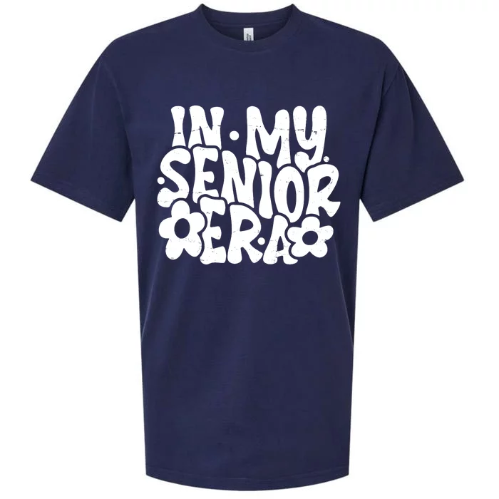 In My Senior Era School Graduation Graduate Sueded Cloud Jersey T-Shirt