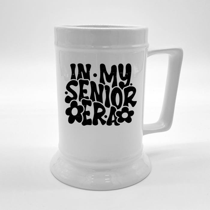 In My Senior Era School Graduation Graduate Front & Back Beer Stein