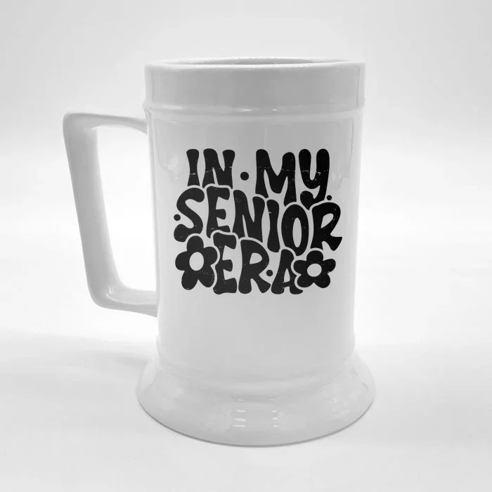 In My Senior Era School Graduation Graduate Front & Back Beer Stein