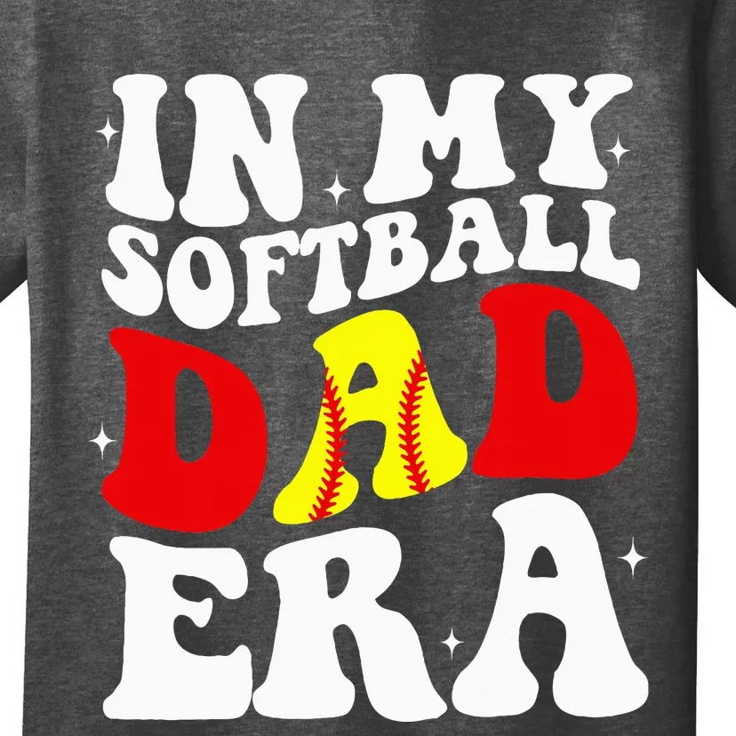 In My Softball Dad Era Softball Dad T-Shirt