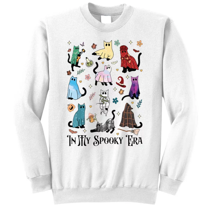 In My Spooky Era Cute Cat Halloween Funny Cats Costume Sweatshirt