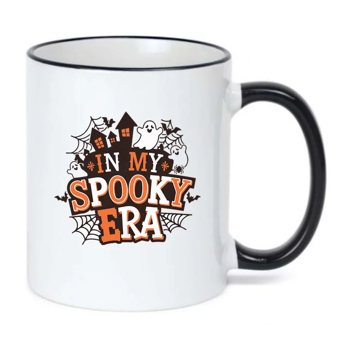 In My Spooky Era Halloween Ghost Pumpkin Cute Spooky Vibes Black Color Changing Mug