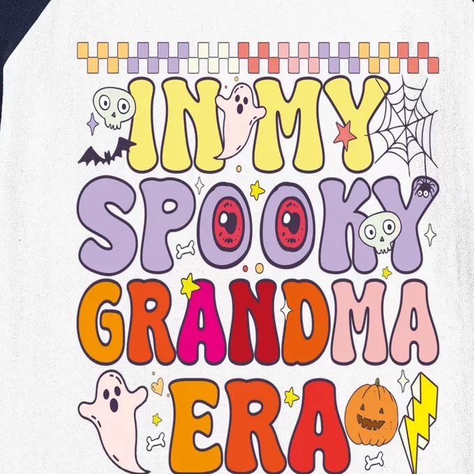 In My Spooky Grandma Era – Halloween Vibes Funny Gift Baseball Sleeve Shirt