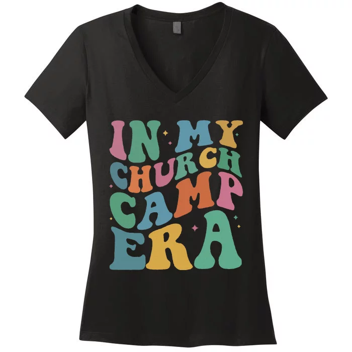 In My Summer Camp Era Women's V-Neck T-Shirt