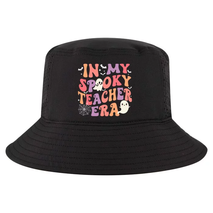 In My Spooky Teacher Era Ghost Halloween Retro Teachers Day Cool Comfort Performance Bucket Hat