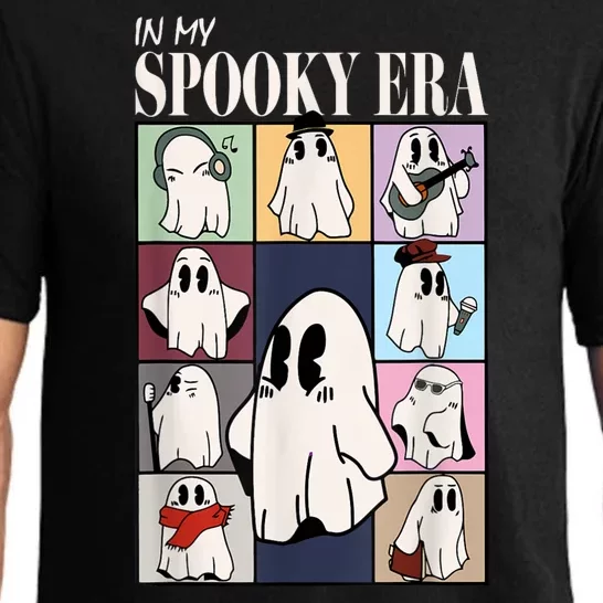 In My Spooky Era Spooky Season Funny Gift Ghost Retro Halloween Pajama Set