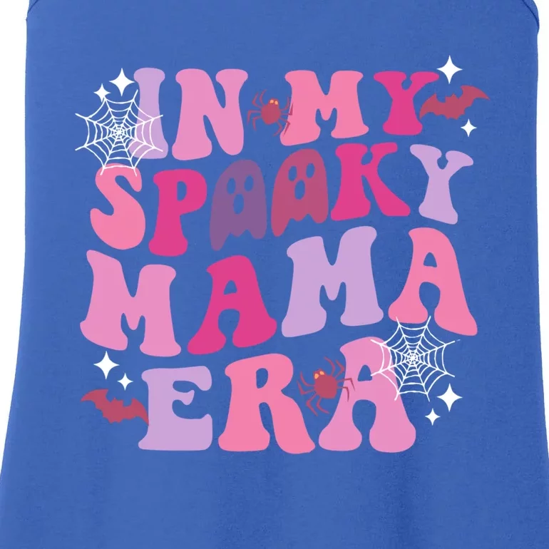 In My Spooky Mama Era Ghost Groovy Halloween Trick Or Treat Great Gift Ladies Essential Tank