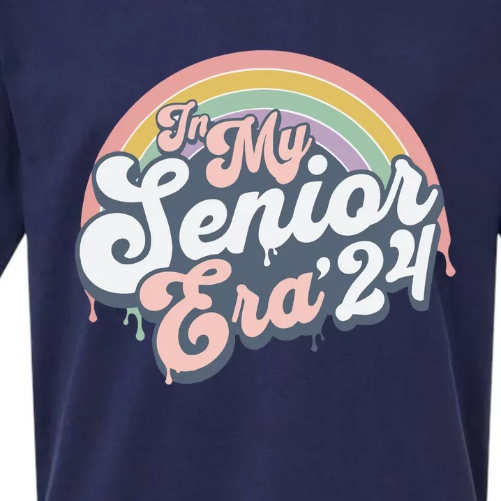 In My Senior Era Class Of 2024 Sueded Cloud Jersey T-Shirt