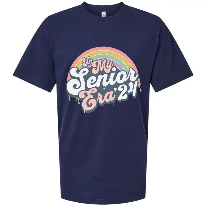 In My Senior Era Class Of 2024 Sueded Cloud Jersey T-Shirt