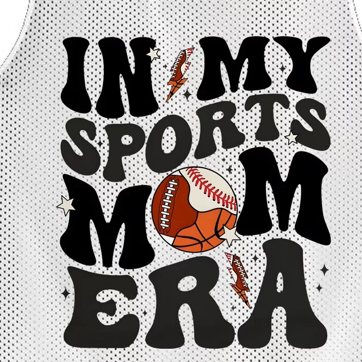 In My Sports Mom Era Mesh Reversible Basketball Jersey Tank