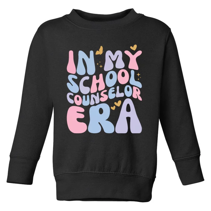 In My School Counselor Era Toddler Sweatshirt