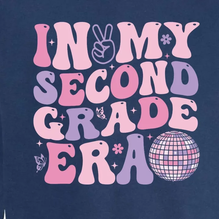 In My Second Grade Era Back To School Teacher Garment-Dyed Sweatshirt