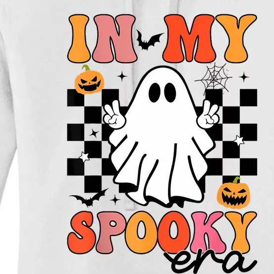 In My Spooky Era Women Halloween Pumpkin Funny Women's Pullover Hoodie