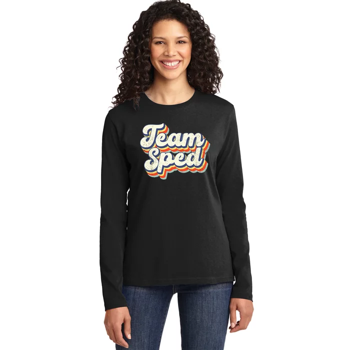 Inclusion Matters Special Education Team Sped Squad Teacher Ladies Long Sleeve Shirt