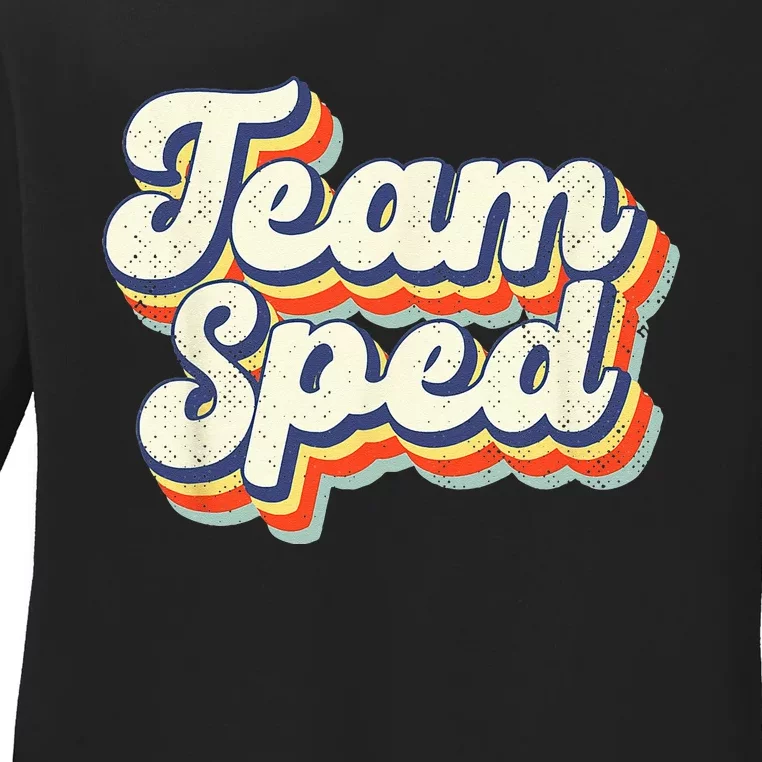 Inclusion Matters Special Education Team Sped Squad Teacher Ladies Long Sleeve Shirt