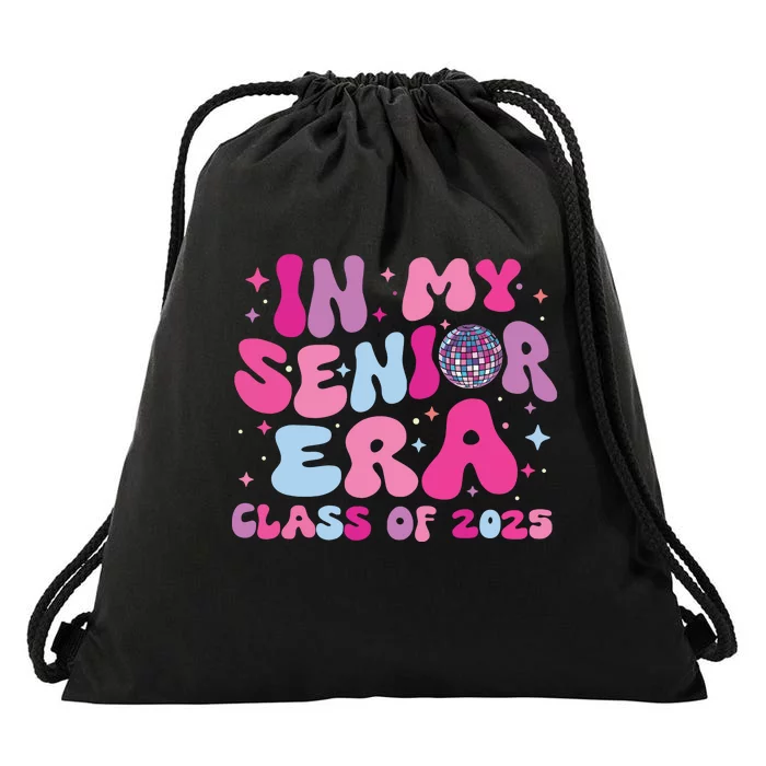 In My Senior Era Class Of 2025 Senior 2025 Drawstring Bag