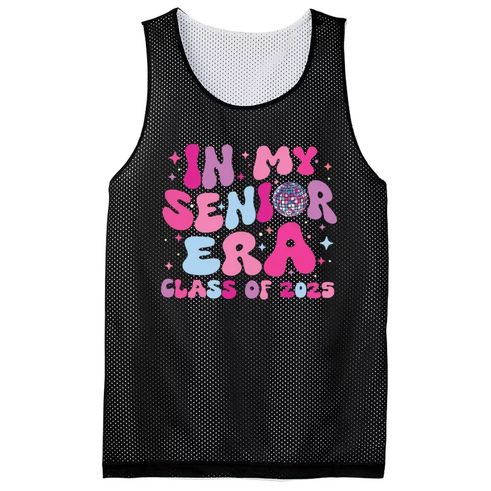 In My Senior Era Class Of 2025 Senior 2025 Mesh Reversible Basketball Jersey Tank