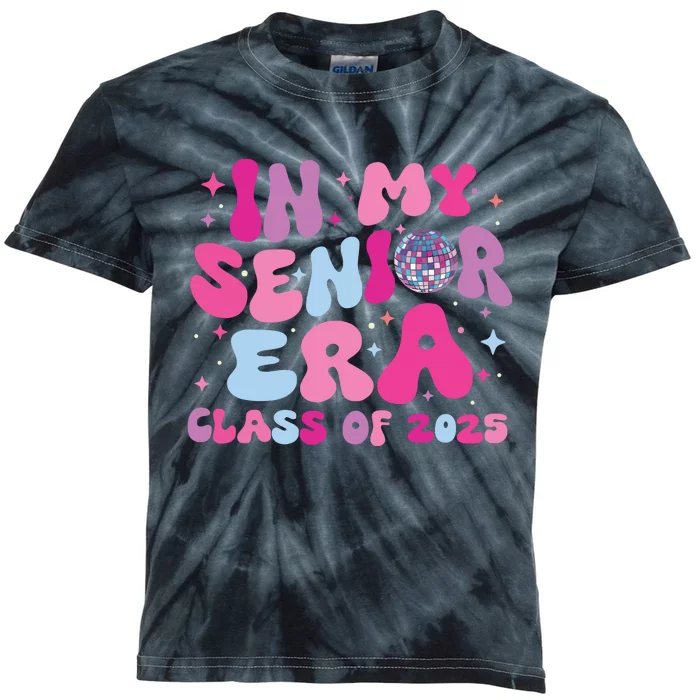 In My Senior Era Class Of 2025 Senior 2025 Kids Tie-Dye T-Shirt