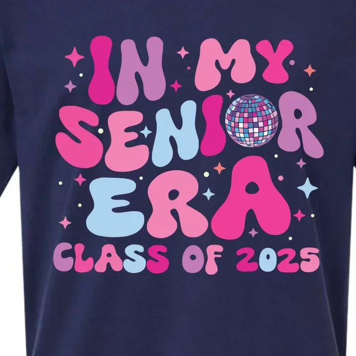 In My Senior Era Class Of 2025 Senior 2025 Sueded Cloud Jersey T-Shirt