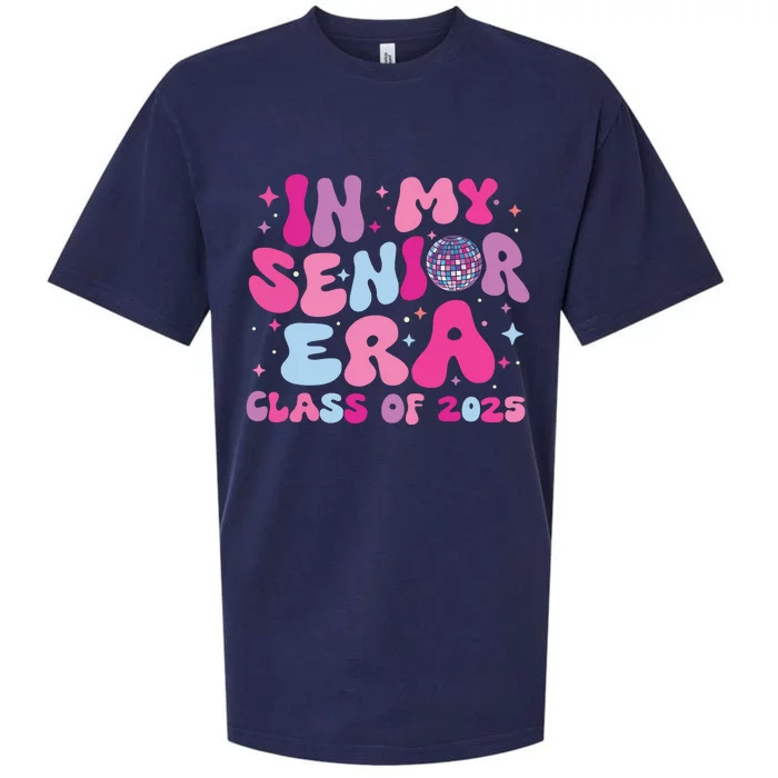 In My Senior Era Class Of 2025 Senior 2025 Sueded Cloud Jersey T-Shirt