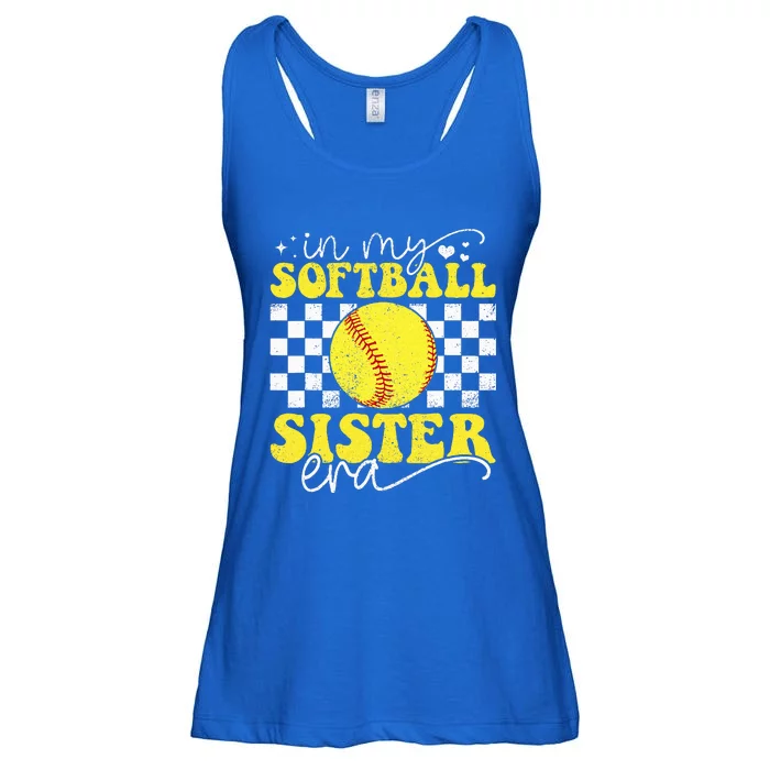 In My Softball Sister Era Ladies Essential Flowy Tank