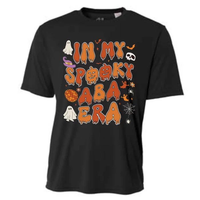 In My Spooky Aba Era Halloween Applied Behavior Analyst Cooling Performance Crew T-Shirt