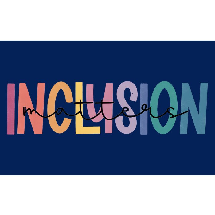 Inclusion Matters Special Education Autism Awareness Bumper Sticker