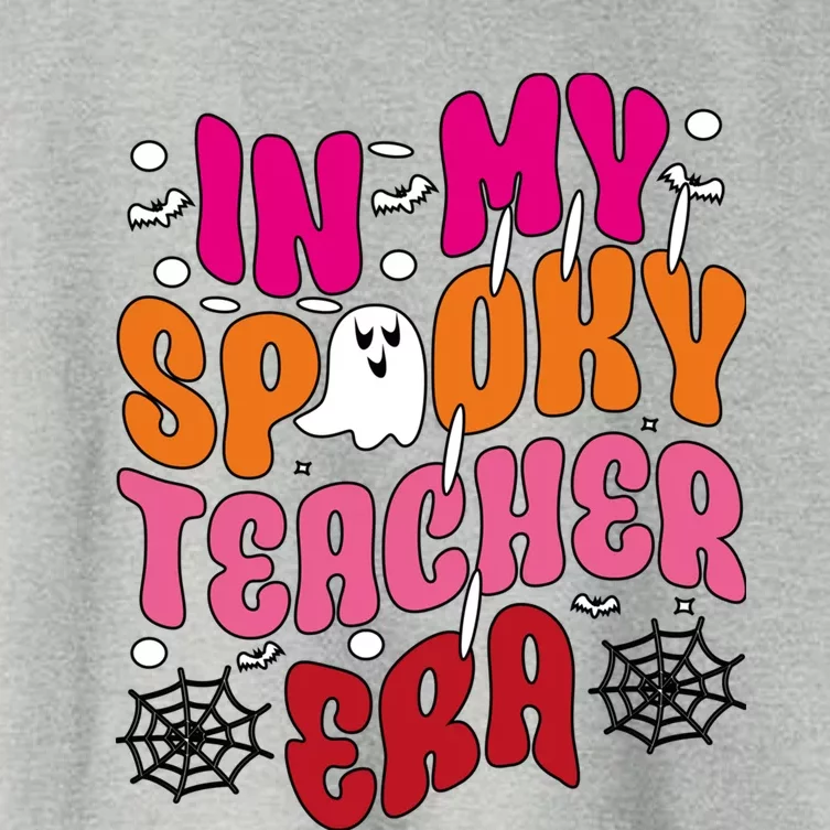 In My Spooky Teacher Era – Halloween Vibes Gift Women's Crop Top Tee