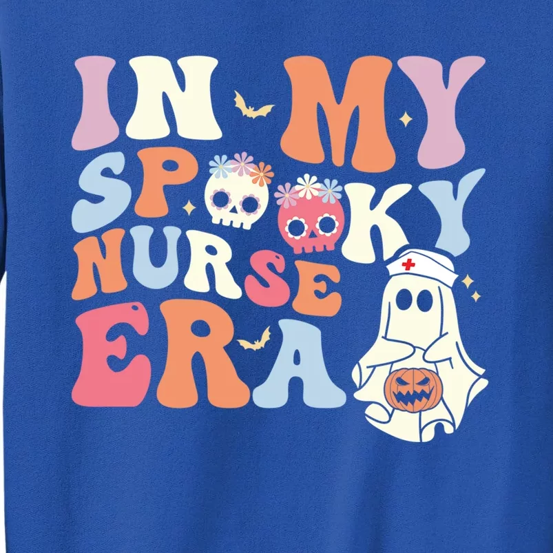 In My Spooky Nurse Era Funny Halloween Groovy Cute Gift Sweatshirt