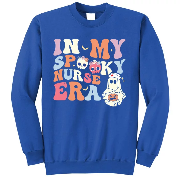 In My Spooky Nurse Era Funny Halloween Groovy Cute Gift Sweatshirt