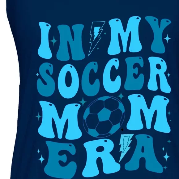 In My Soccer Mom Era (On Back) Ladies Essential Flowy Tank