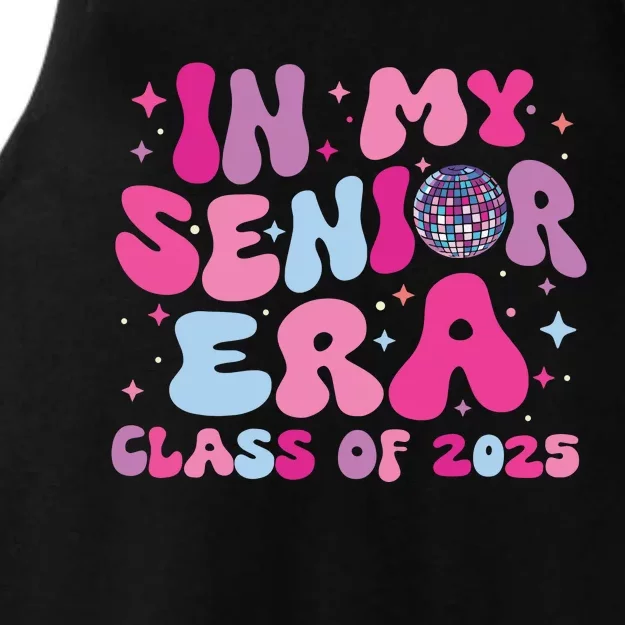 In My Senior Era Class Of 2025 Graduate Senior 2025 Ladies Tri-Blend Wicking Tank