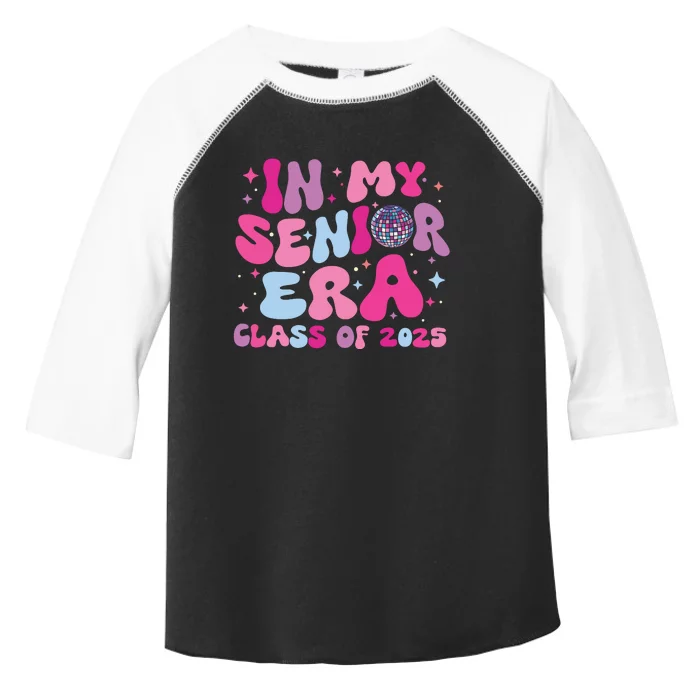 In My Senior Era Class Of 2025 Graduate Senior 2025 Toddler Fine Jersey T-Shirt