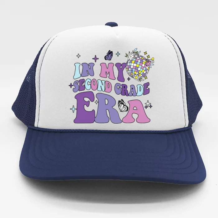 In My Second Grade Era Back To School 2nd Grade Teacher Trucker Hat