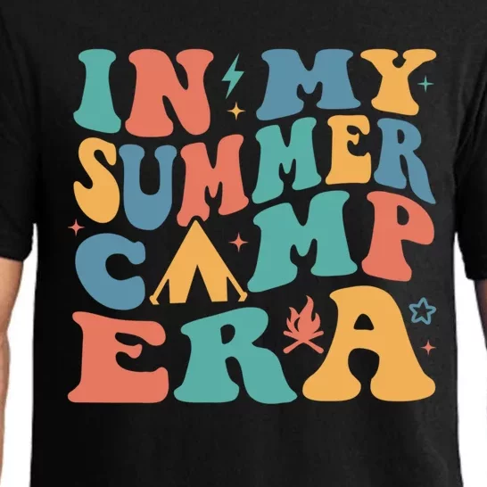 In My Summer Camp Era Funny Camper Camping Life Retro Cute Gift Pajama Set